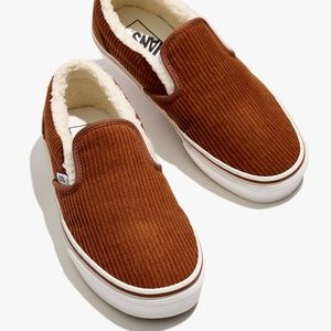 Madewell x Vans® Unisex Classic Slip-On Sneakers